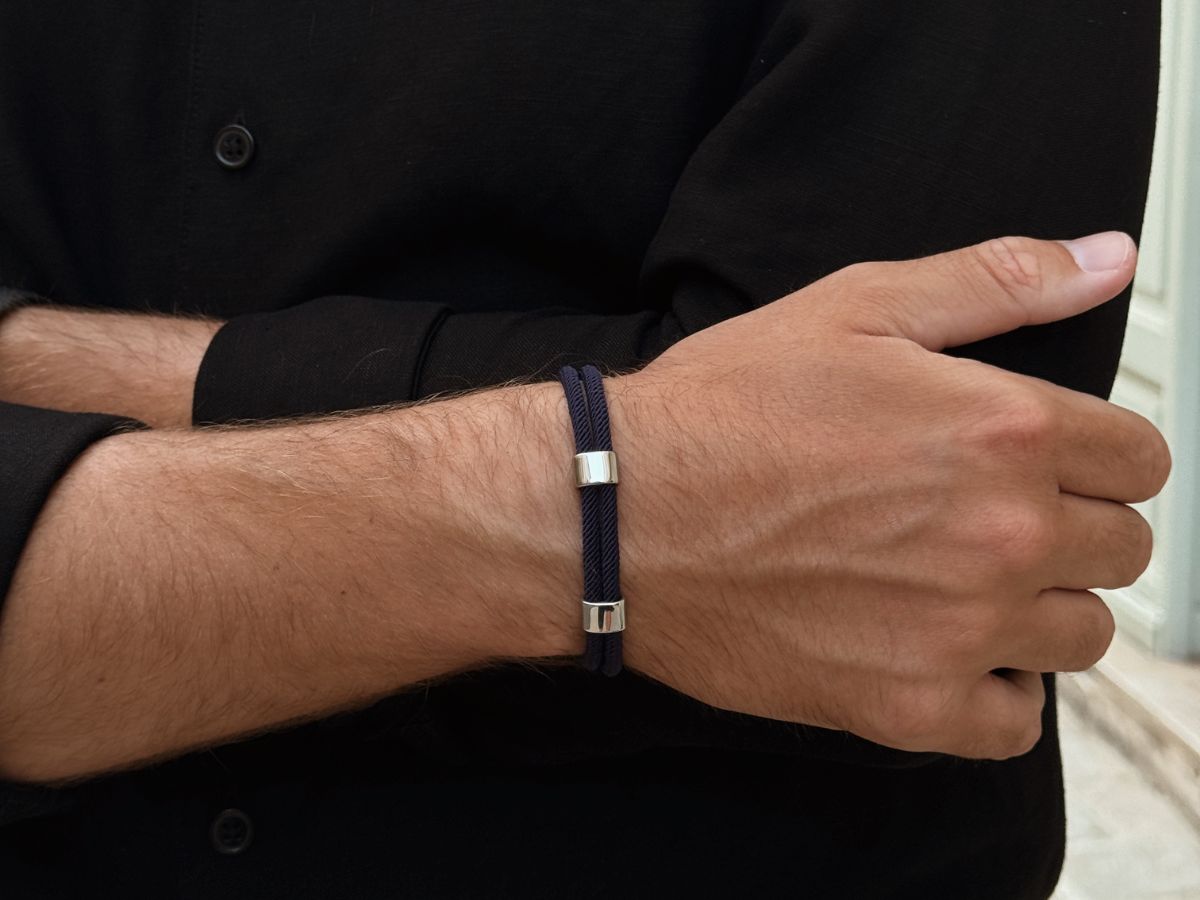 bracelet cordon homme discret idée cadeau